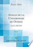 libro Anales De La Universidad De Oviedo, Vol. 2